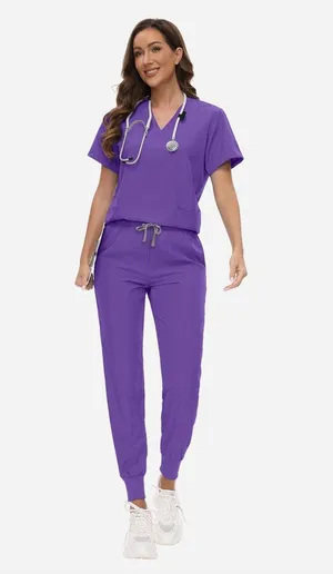 Scrub Set Purple thumbnail 1
