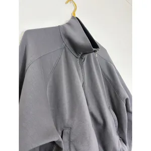 Abercrombie & Fitch YPB neoKNIT Cinched Full-Zip Hoodie Medium Grey Athletic thumbnail 8