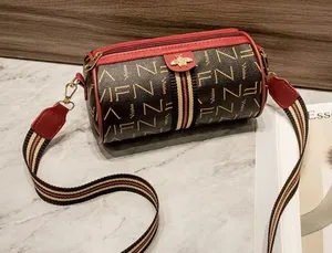 Monogram Bee Accent Barrel Crossbody Bag thumbnail 1