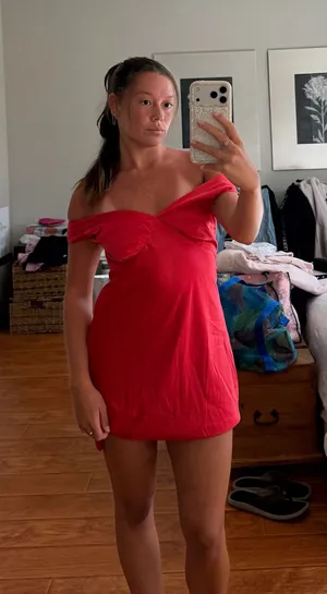 Red Mini Dress thumbnail 1