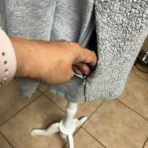 Lululemon Stand Out Sherpa Jacket Heathered Core Light Grey / Silver Drop thumbnail 3