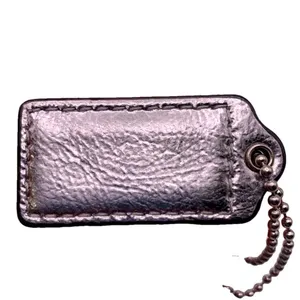 COACH Silver  Replacement Hangtag Bag thumbnail 2
