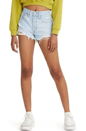 ✨Levi's® Premium 501® Original High-Rise Cut-Off Jean Sz 29 Shorts✨ thumbnail 1