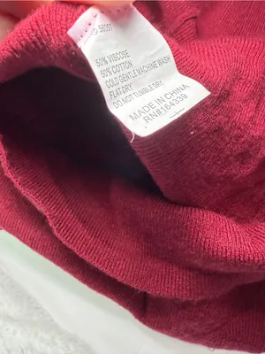 Petal & Pup Burgundy Ribbed Knit Tank Dress thumbnail 5