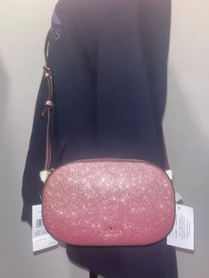 Kate Spade Oval Glimmer Smooth Leather Bag thumbnail 2