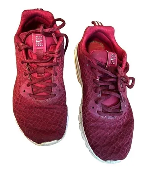 Nike Air Sneakers Women's Size 6.5 Magenta Pink White Tennis Shoes Athletic thumbnail 1