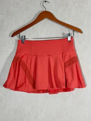 Free People Movement Women’s Pleats & Thank You Skort Skirt in Electric Sunset M thumbnail 4