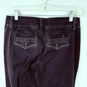 BKE Casuals Women's Black Mollie Bootcut Pants Size 27 thumbnail 4