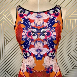 Clover Canyon Prism Orchid Neoprene‎ Dress Orange thumbnail 2