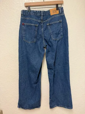 BDG Kayla Low Rise Wide Leg Denim Jeans Size 30 thumbnail 9