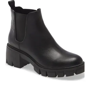 Steve Madden Boots Leather Chelsea thumbnail 1