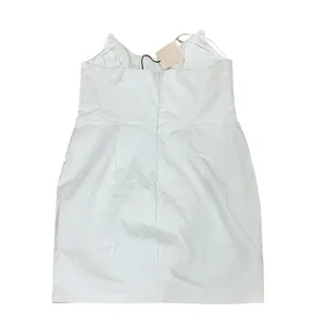 Superdown Women's Strapless Mini Dress White Size L Party Cocktail thumbnail 6