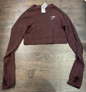 Gymshark Long-sleeve Crop Top thumbnail 1