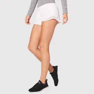 Lululemon Womens Shorts White Hotty Hot Athletic Lined Low Rise Stretch Size 6 thumbnail 2