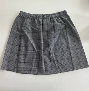 Checkered Skirt Gray Size L thumbnail 2