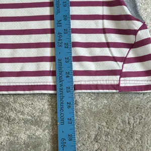 Patagonia Shirt Womens Medium Capilene 3 Midweight Crew Baselayer Top Striped thumbnail 6