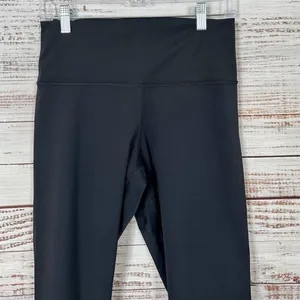 Double Zero Women's Activewear Stretch Yoga Leggings Black Large thumbnail 7