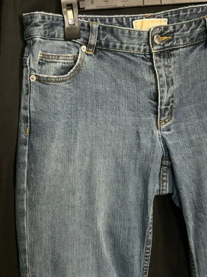 Michael Kors Classic Women's Blue Denim Jeans SZ 12 thumbnail 9