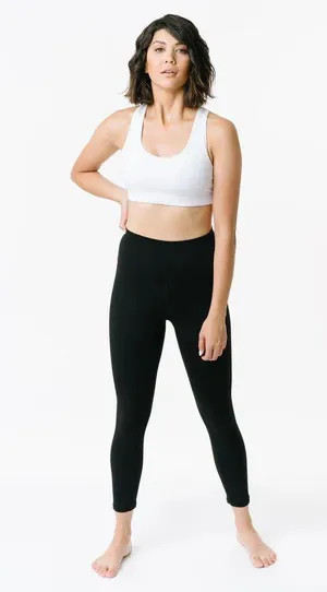 Zyia Active Women’s Classic Black Ascend High Rise Leggings 24” Inseam Size 12 thumbnail 1