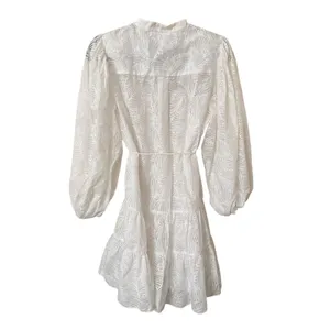SIGNIFICANT OTHER Pia Patterned Buttoned Front Mini Dress White‎ Sz 4 thumbnail 3