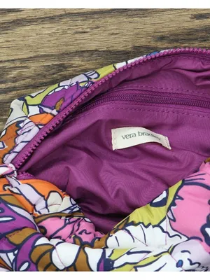 Vera Bradley Floral Quilted Shoulder Bag White Multi One Size thumbnail 7
