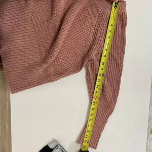 Universal Thread Chunky Knit Sweater | Dusty Rose Pullover | Size M thumbnail 5