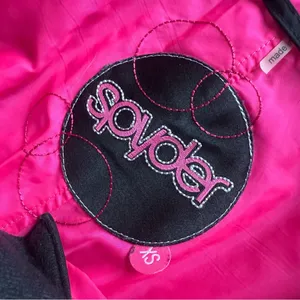 SPYDER Women’s Black & Pink Ski Snow Pants‎ Waterproof size XS thumbnail 3