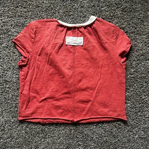 SheIn Star Patch Cropped Baby Tee Size M thumbnail 6