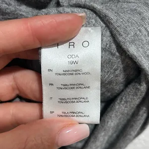IRO Gray Ruffled Mini Skirt thumbnail 5