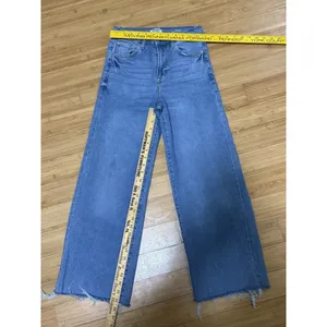 Kensie women’s high rise wide leg denim jeans – Size 0 thumbnail 5