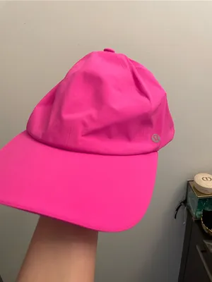 LULULEMON  HOT PINK BASEBALL CAP S/M thumbnail 6