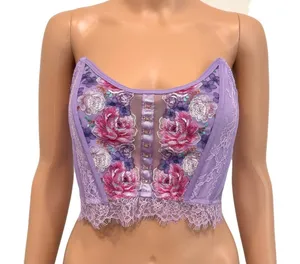 Victoria’s Secret small Dream Angels embroidered corset top BC3 3248 thumbnail 1