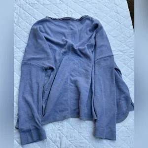 Anthropologie Women’s Blue Long Sleeve Top thumbnail 5