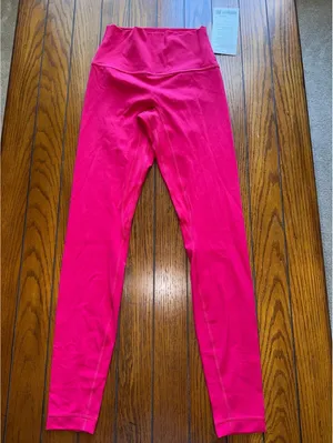 Lululemon Align No Line High Rise 28” Mulberry Spark Size 4 NWT thumbnail 3