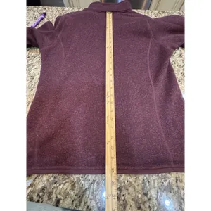 Patagonia Better Sweater Womens Plum 1/4 Zip Fleece Size XL Preppy Outdoors thumbnail 8