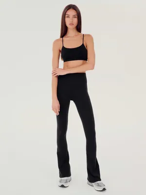 Splits59 Raquel High-Rise Flare Leggings Black thumbnail 9