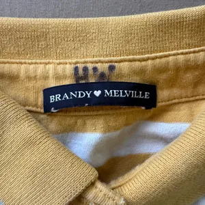 Brandy Melville Jonny Striped Long Sleeve Rugby Polo Shirt thumbnail 4