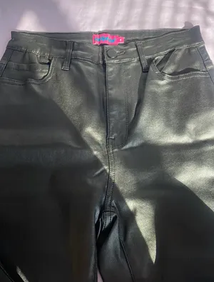 Edikted Leather Pants thumbnail 3