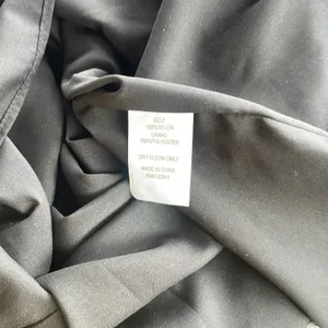 AMANDA UPRICHARD Evangeline Dress in Eclipse black gold buttons mini‎ collar thumbnail 4