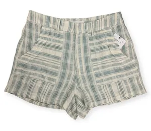 O’Neill Embroidered Emerald Green Stripes Casual Garcia Shorts NWT thumbnail 1