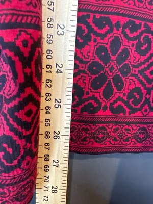 Women L Alfred Dunner 2pc Wool Cardigan Cotton Paisley Top Western Boho Set thumbnail 6