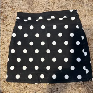 Forever 21 Black and White Polka Dot Skirt Size XS thumbnail 1