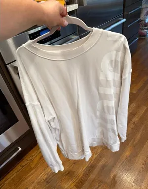 Lululemon Perfectly Oversized Crew wordmark women's‎ xxl thumbnail 1