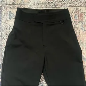 Vintage Schoeller of Switzerland Black Straight Slim Leg Stirrup Ski Snow Pants thumbnail 3