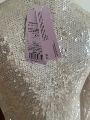 Women's Long Sleeve Sequin Mini Shift Holiday Dress - Wild Fable™. thumbnail 8