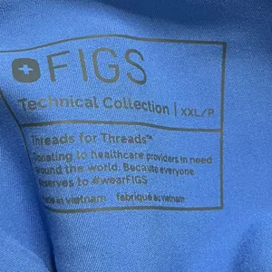 Figs • Medium Blue High Waisted Kade Scrub Pants thumbnail 5