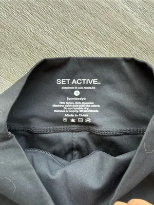 SET Active Sportbody leggings size S black thumbnail 3