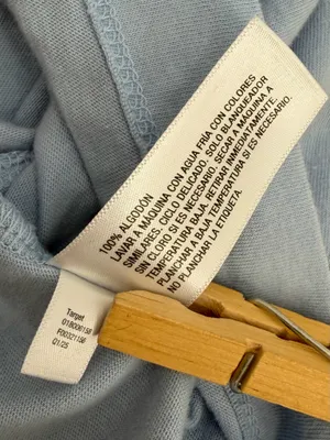 A New Day Top Women’s L Light Blue 100% Cotton thumbnail 6