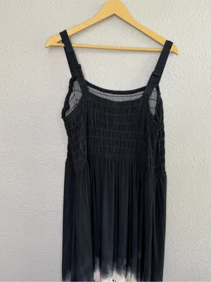 NWT Lane Bryant Smocked Maxi Dress Size 18/20 thumbnail 4