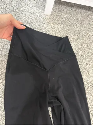 Aerie crossover flares Black thumbnail 4